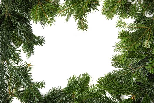 nice and easy christmas background isolated on the white background