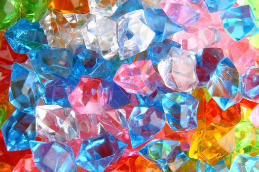 color plastic gems as nice luxury background