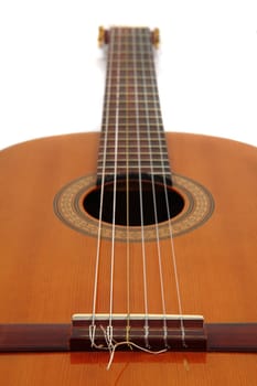 detail of guitar
