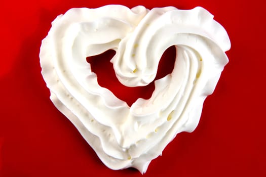 nice valentine heart from the sweet creme