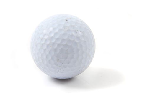 golf ball isolated on the white background