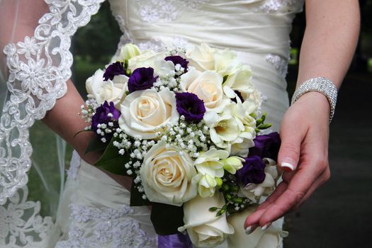 wedding flower background - detail from the big celebration 