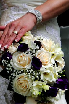 wedding flower background - detail from the big celebration 