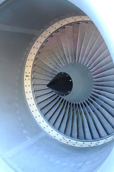 aircraft turbine as very nice technology background