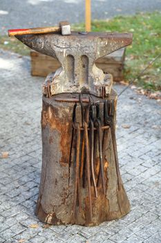 blacksmith tools as very nice history object