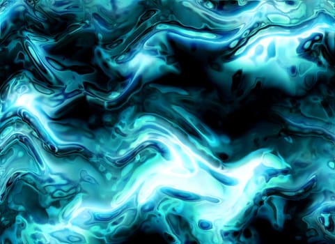 abstract  water background generated by the computer