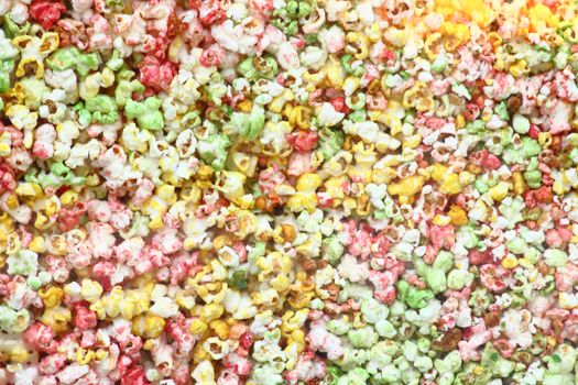 color popcorn as very nice food background