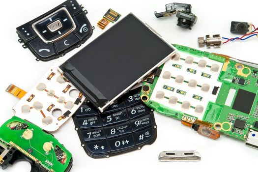 disassembled mobile phone. The subscriber cannot temporarily accept your call.