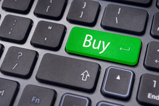 a buy message on keyboard key, for online shopping or stock market investment concepts.