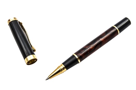 Ballpoint Pen Isolated On White background 