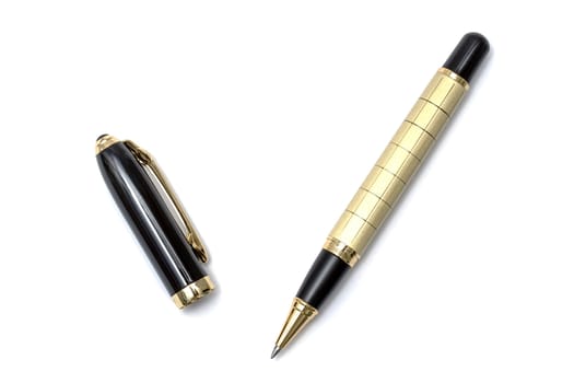Ball Point Pen Isolated On White background 