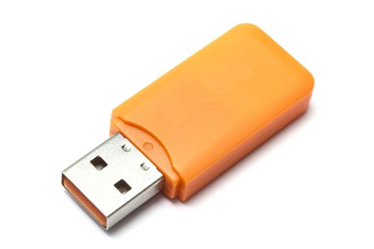 USB Flash Drive isolated on white background
