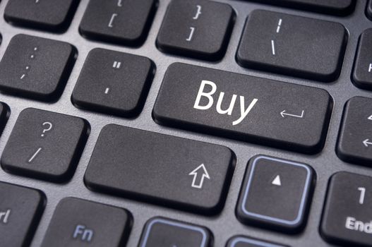 a buy message on keyboard key, for online shopping or stock market investment concepts.