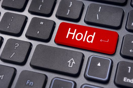 to illustrate hold concepts in stock trading.