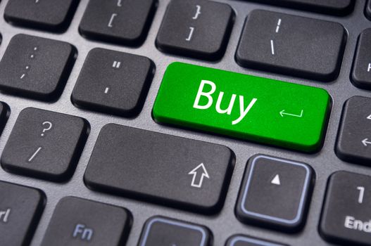 a buy message on keyboard key, for online shopping or stock market investment concepts.