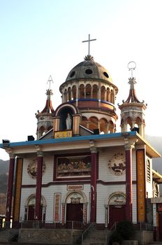 An ancient cathedral church in China