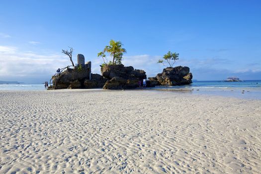 The beautiful nature of Boracay Island, Philippines