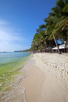 The beautiful nature of Boracay Island, Philippines