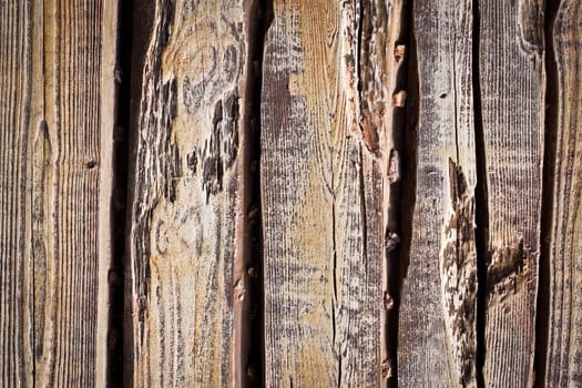 An interesting textured decayed wooden  background image
