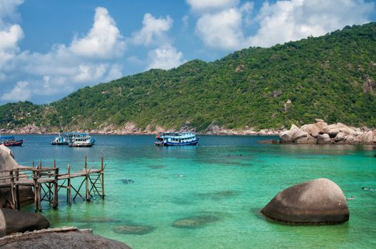 Ko Nangyuan islands in Thailand