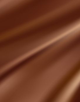 Abstract Chocolate Background, Brown Drapery Satin