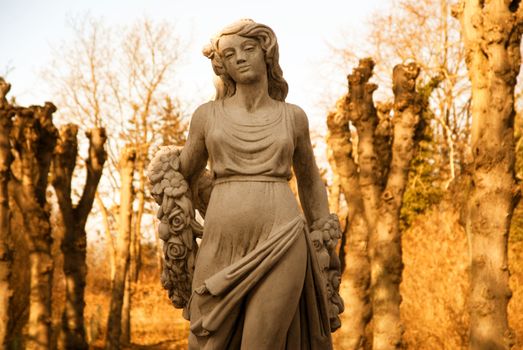 Angels in the sunset