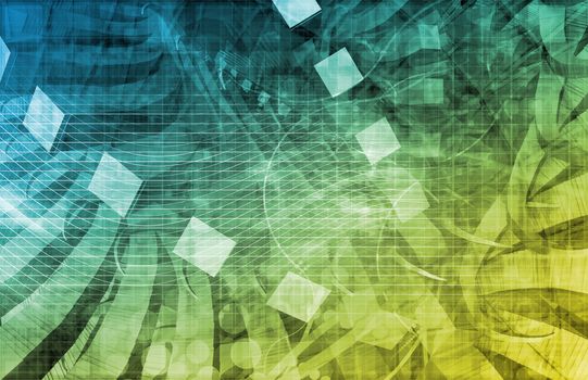Social Media Platform Connected Worldwide in 3d