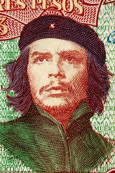 Ernesto Che Guevara (1928-1967) on 3 Pesos 1995 Banknote from Cuba. An inspiration for every human being who loves freedom.