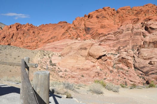 Red Rock Canyon in Las Vegas, Nevada