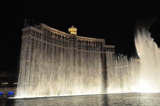 Bellagio Hotel & Casino Fountains in Las Vegas