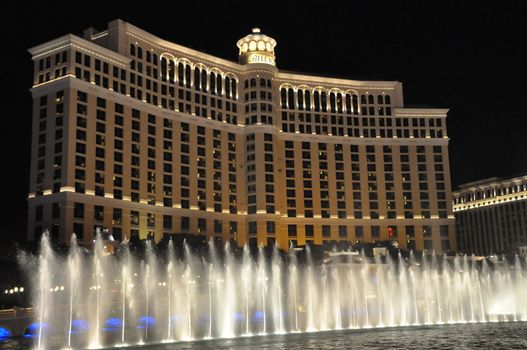 Bellagio Hotel & Casino Fountains in Las Vegas