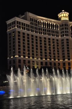 Bellagio Hotel & Casino Fountains in Las Vegas