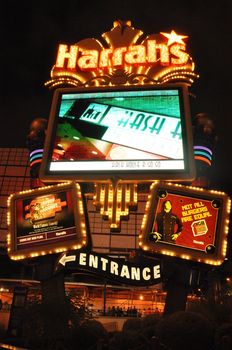 Harrah's Hotel and Casino in Las Vegas, Nevada