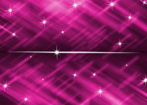 bright pink background with star glitter abstract