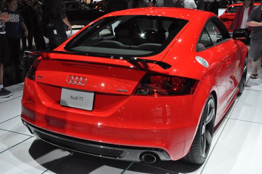 Audi TT at Auto Show