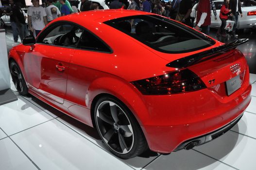 Audi TT at Auto Show