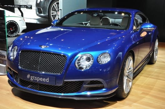 Bentley Continental GT at Auto Show