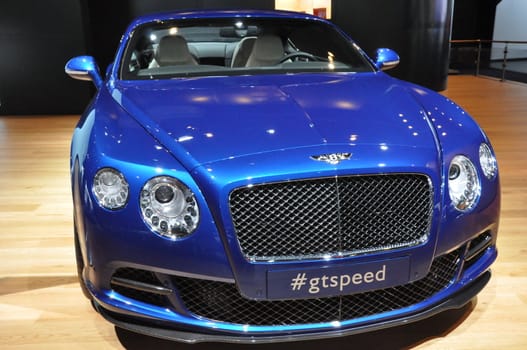 Bentley Continental GT at Auto Show