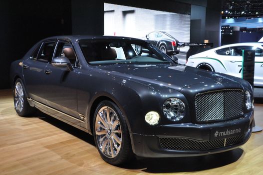 Bentley Mulsanne Mulliner at Auto Show