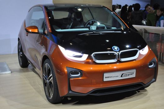 BMW i3 Concept Car at Auto Show