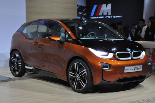 BMW i3 Concept Car at Auto Show