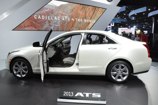 Cadillac ATS at Auto Show