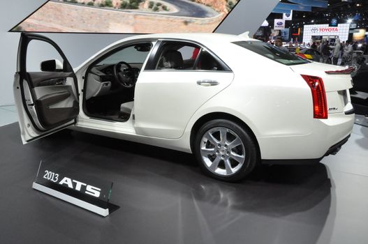 Cadillac ATS at Auto Show