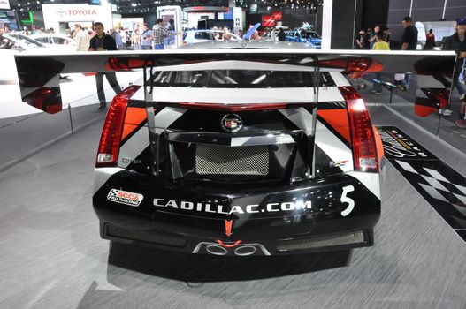 Cadillac CTS-V Race Car at Auto Show