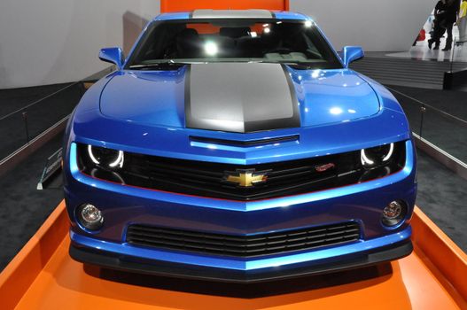 Chevy Camaro at Auto Show