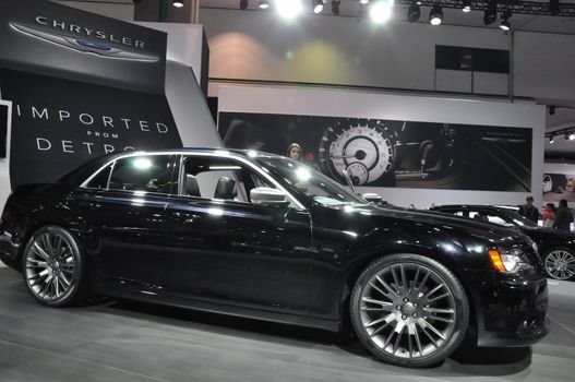 Chrysler 300 Sedan at Auto Show