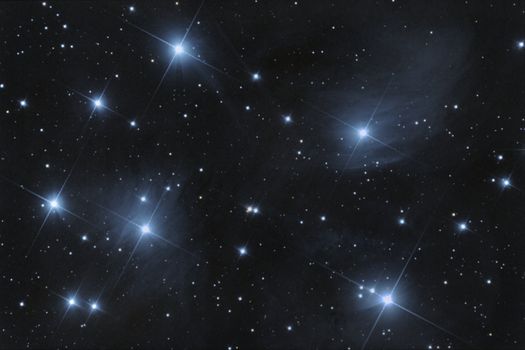 M45 pleiades open cluster 