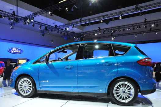 Ford C-Max Hybrid at Auto Show