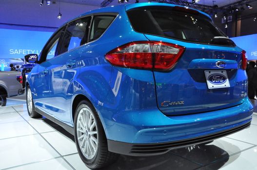 Ford C-Max Hybrid at Auto Show