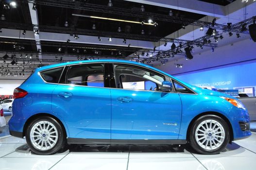 Ford C-Max Hybrid at Auto Show